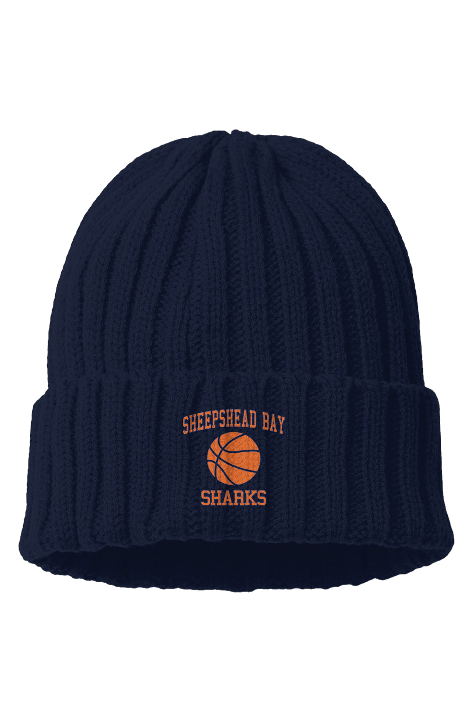 SBHS Basketball Cable Knit Beanie