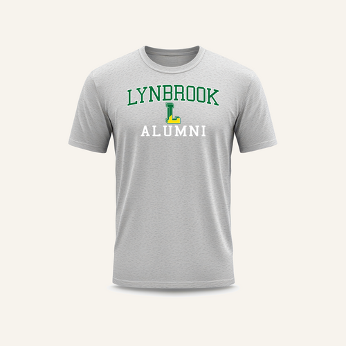 Lynbrook "L" Alumni Classic Streetwear T-Shirt (Athletic Heather)