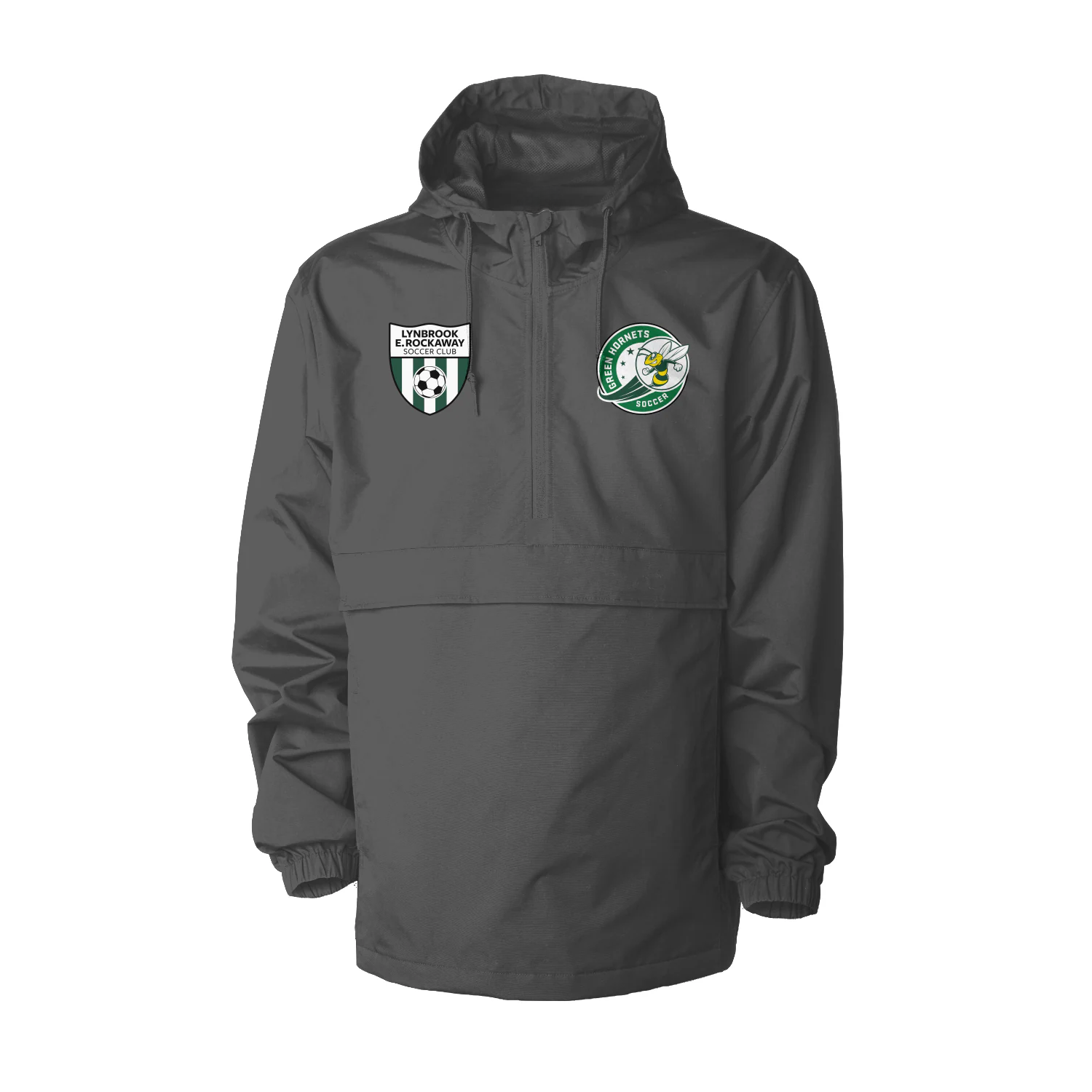 Lynbrook E. Rockaway Green Hornets Water Resistant Jacket