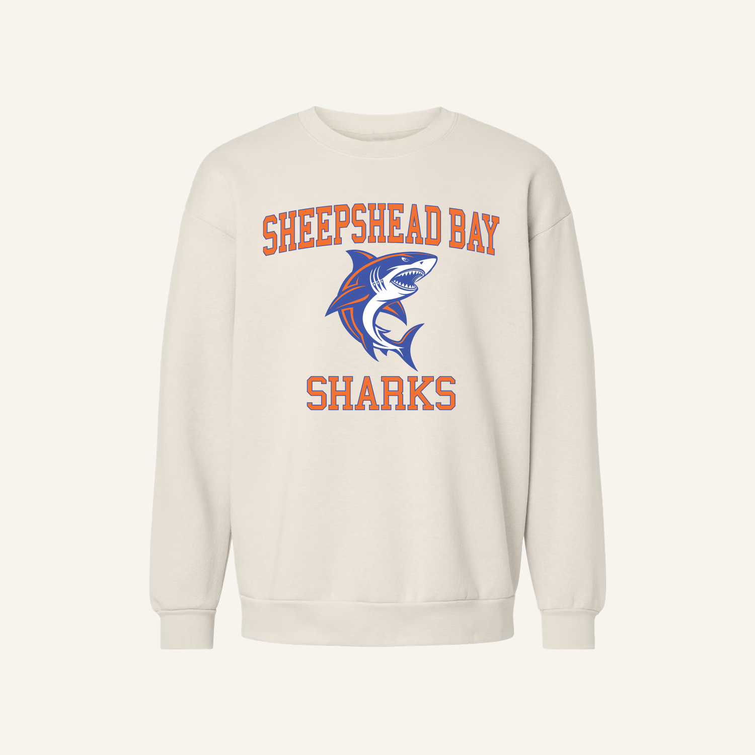 Sheepshead Bay Sharks H2H Heavyweight Cross Grain Crewneck